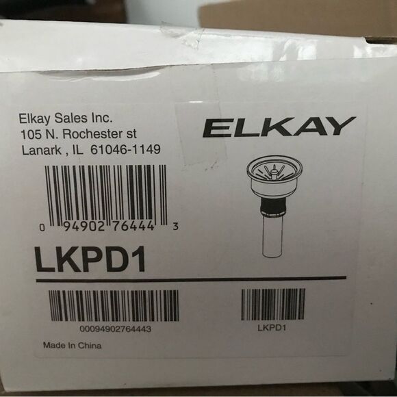 ELKAY Perfect Drain® Fitting Type 304 Stainless‎ Steel Body and Strainer - Picture 2 of 4